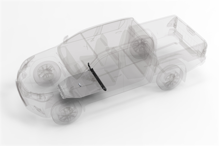 Hasplåt växellåda Toyota Hilux 2016-2020 Toyota Hilux 2021-